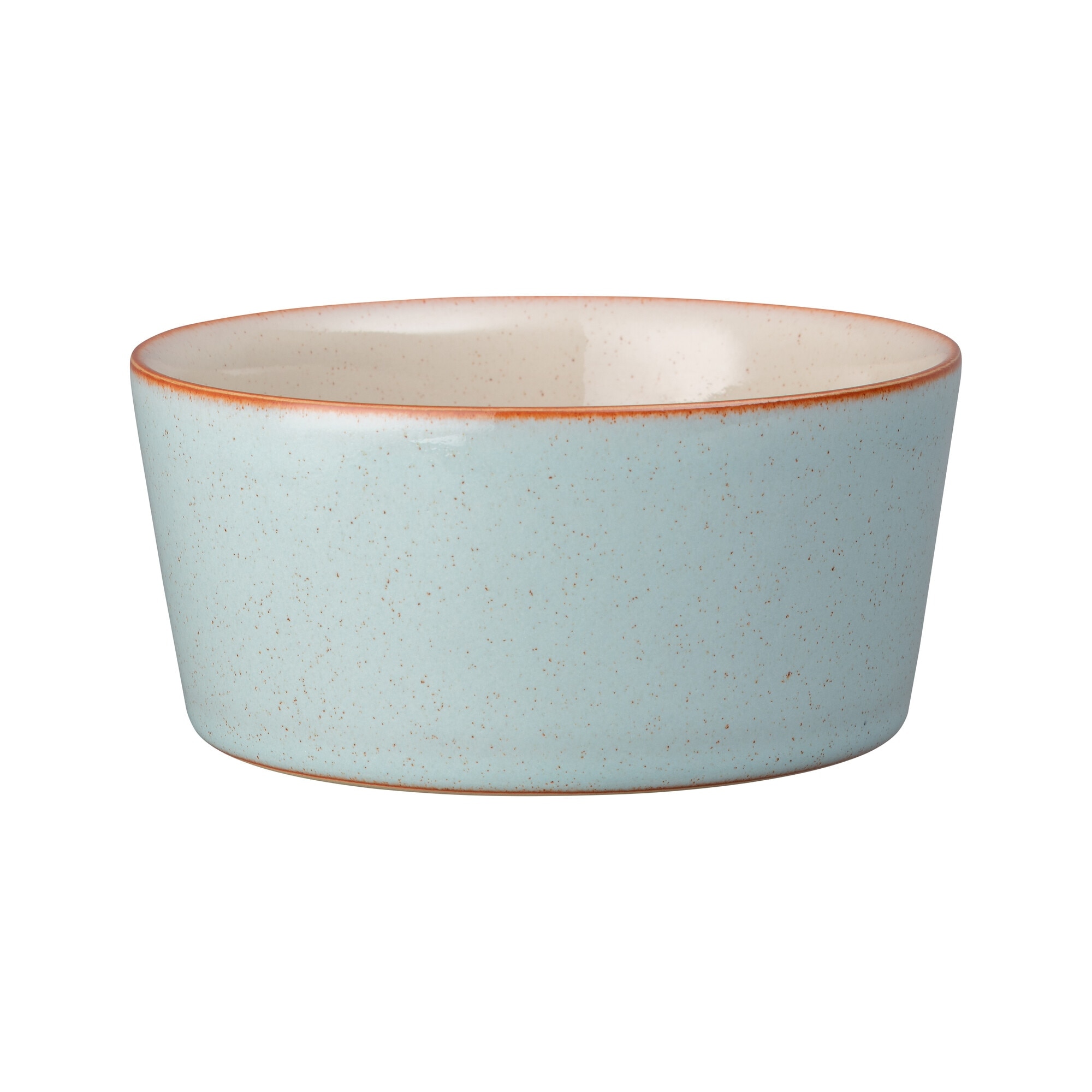 Product photograph of Heritage Pavilion Straight Rice Bowl Seconds from Denby Retail Ltd